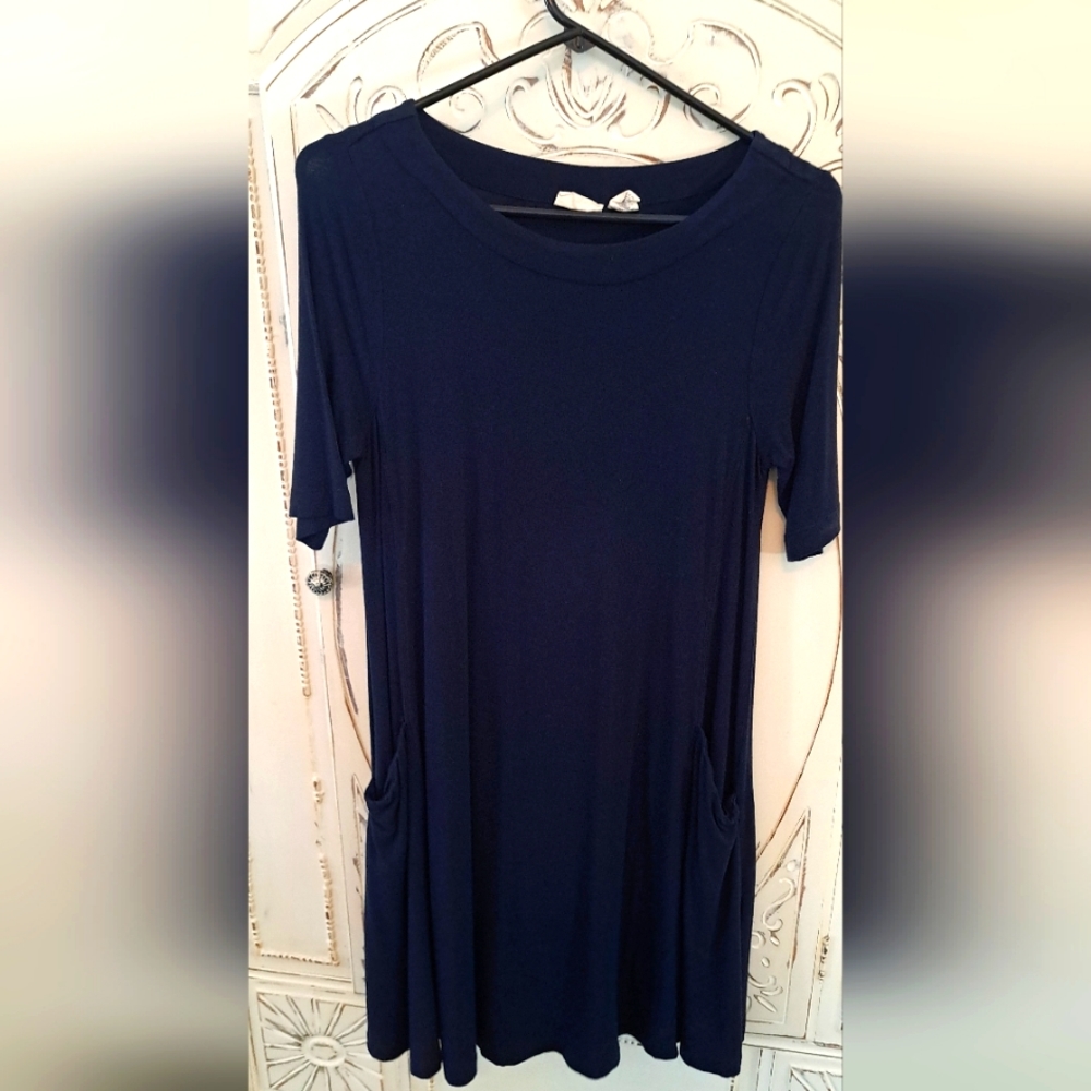 Sigrin Olson, XS, Navy blue, shirt.